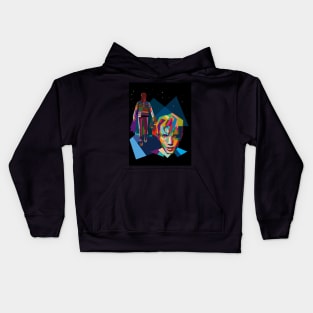 WPAP brightburn Kids Hoodie